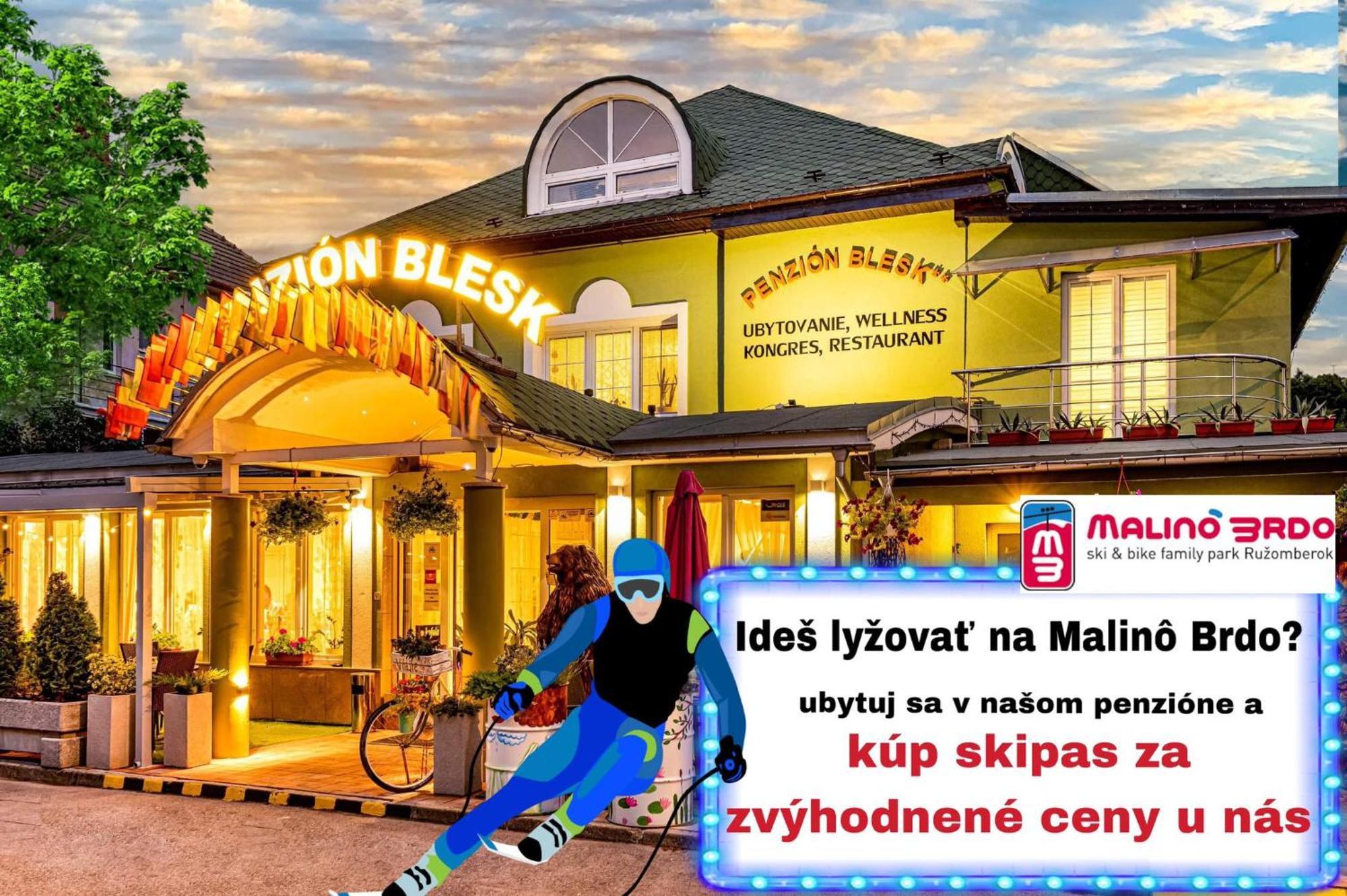 Penzion Blesk Ruzomberok Exterior photo